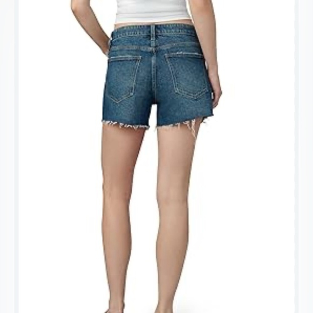 Joe's Blue Distressed Denim Shorts | size 27